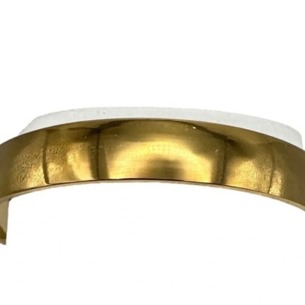 BANGLE. Guc. Kate Spade New York Gold Bracelet with inscription - Good As Gold. - Picture 6 of 7